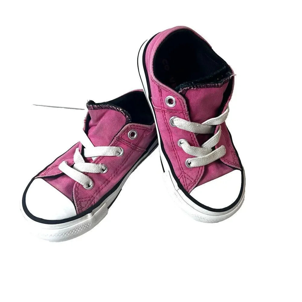 Converse pink canvas